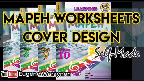 MAPEH WORKSHEETS COVER Design [LAS, BOL] SELF .